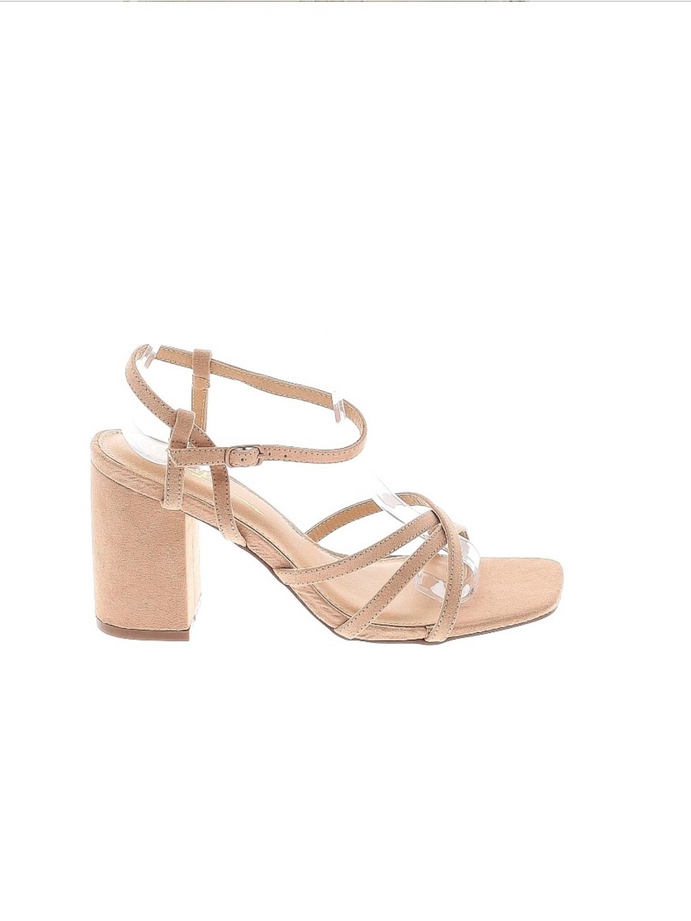 Olivia Ferguson beige summer sandals